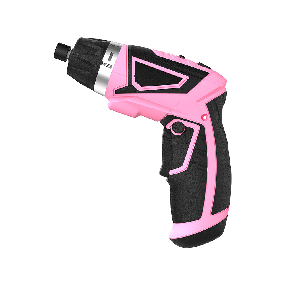 8V Cordless Screwdriver Set, 10Nm Max Torque, 6+1 Torque, 47 Accessories