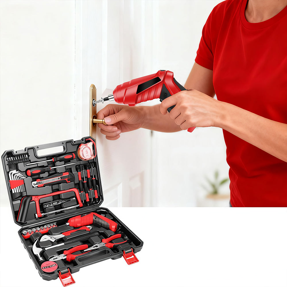 3.6V Cordless Electric Screwdriver, 3.5Nm USB-Rechargeable with LED Light