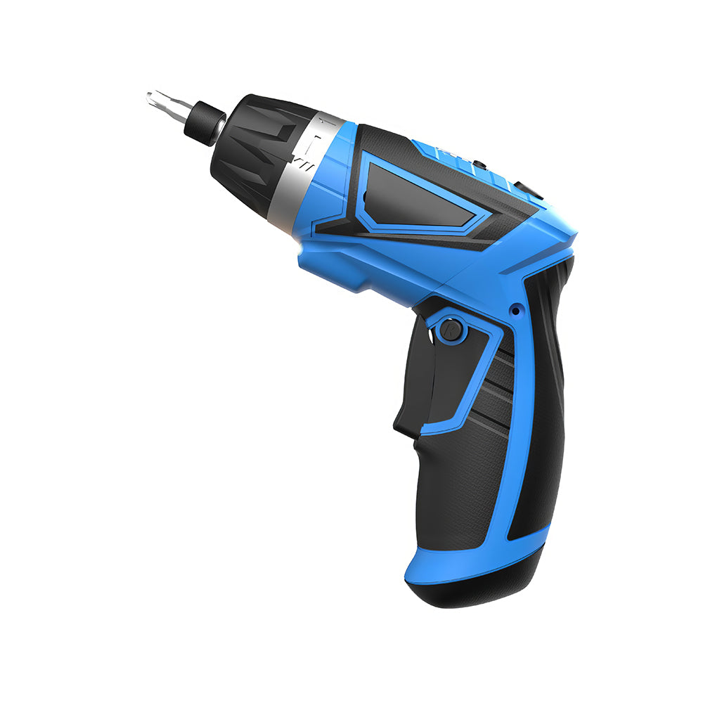 8V Cordless Screwdriver Set, 10Nm Max Torque, 6+1 Torque, 47 Accessories