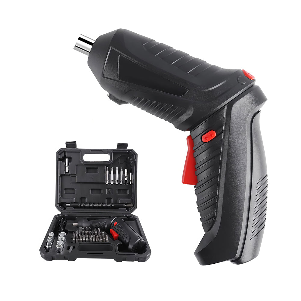 3.6V Cordless Electric Screwdriver 3.5Nm with LED Light & 6-Piece Kit
