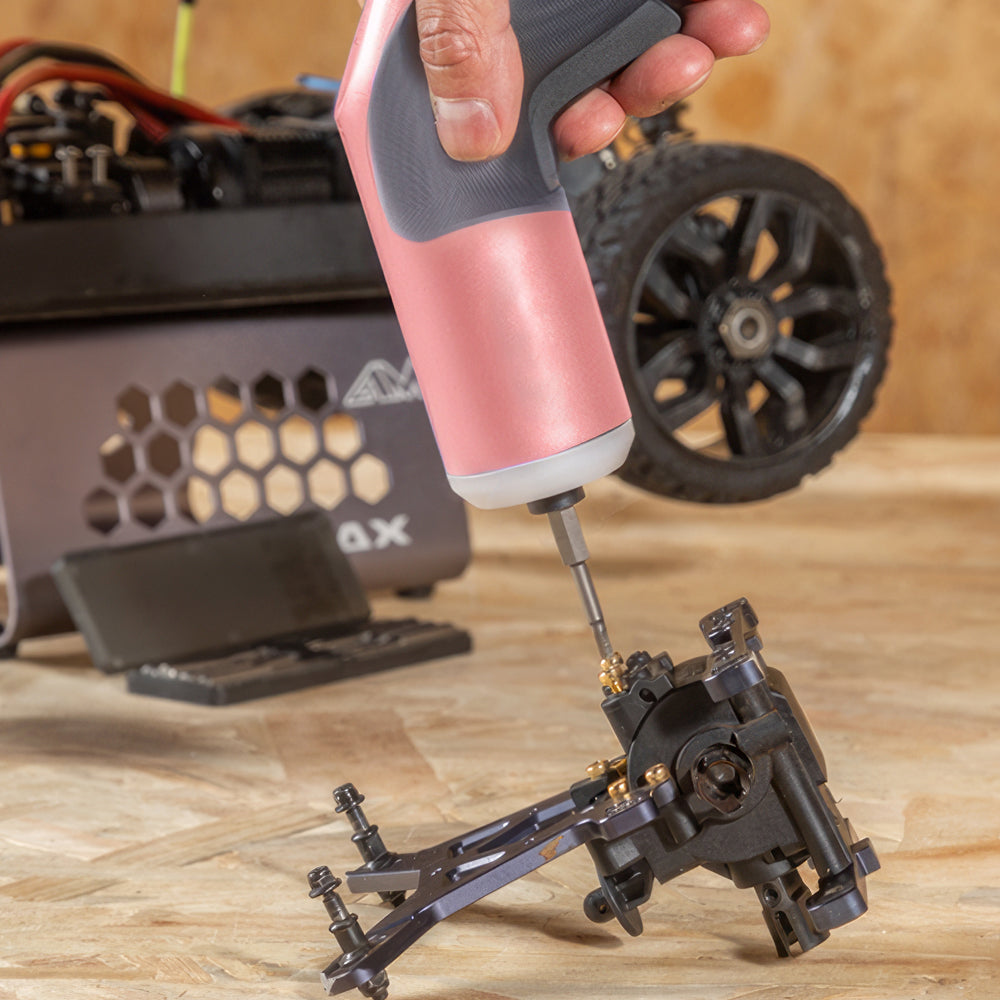 4V Cordless Electric Screwdriver 5Nm with 2000mAh Battery & 18 Bit Set